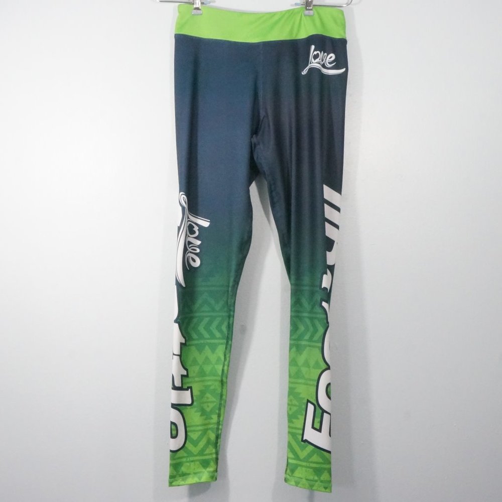 Xlusion Love Seattle Football Leggings Size Medium